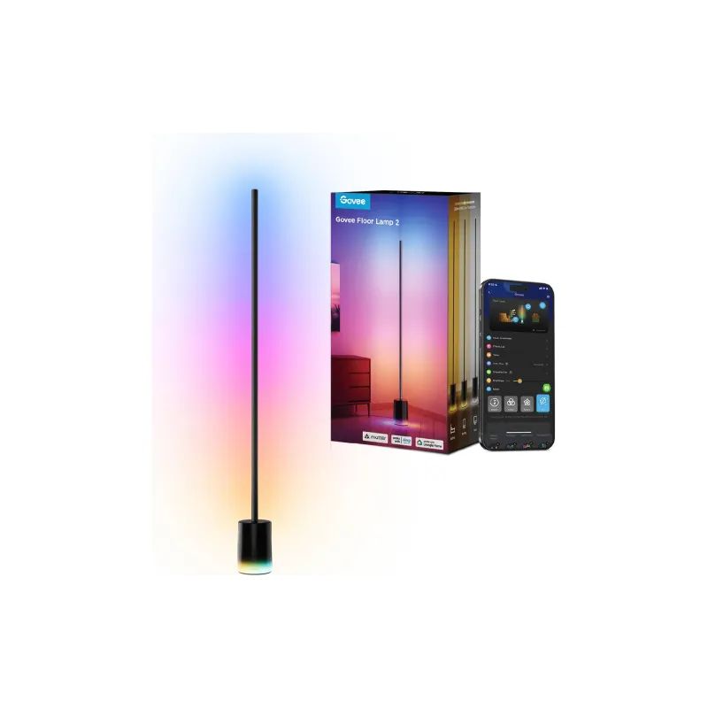 Smart floor lamp Govee Floor Lamp 2 (H607C311), Wi-Fi, Black