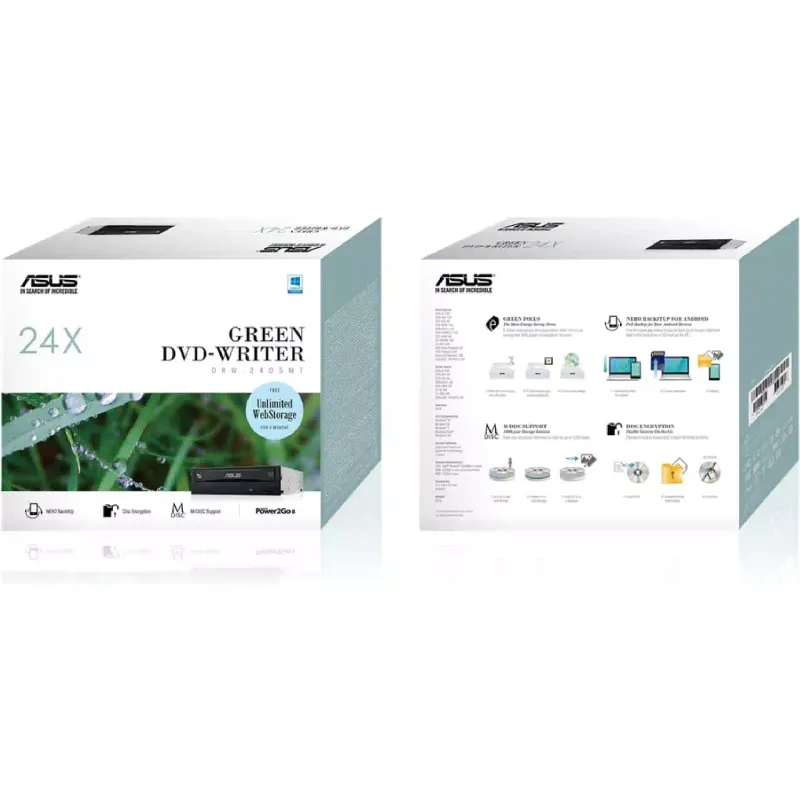 محرك بصري Asus, Black (90DD01Y0-B20010)