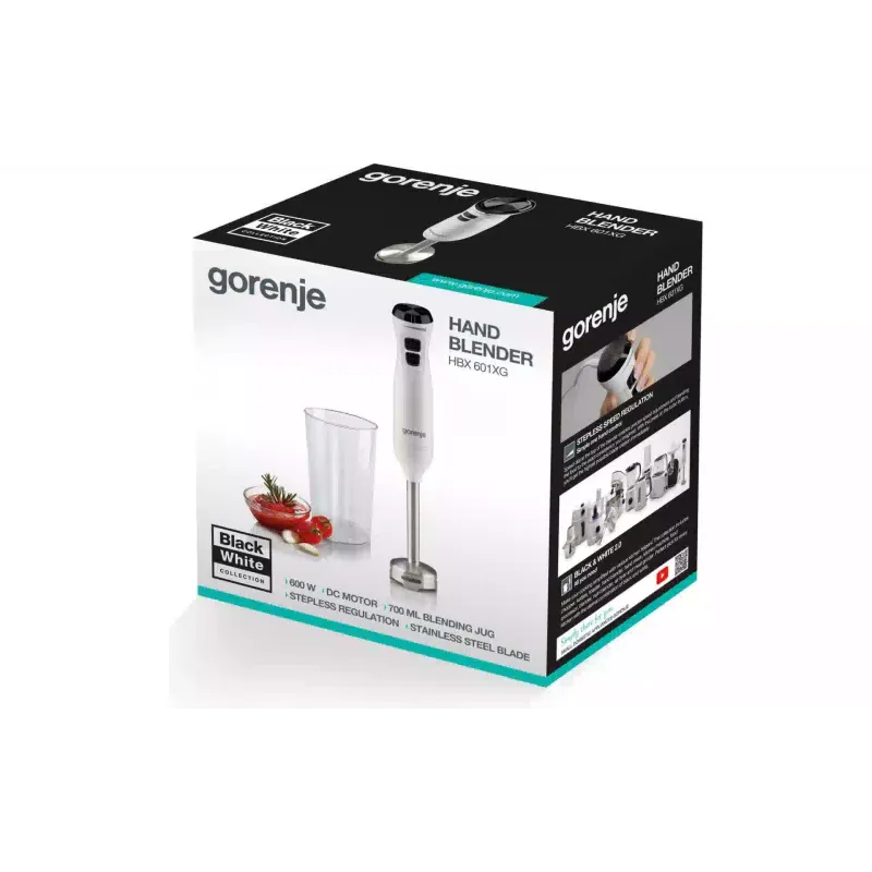 Блендер занурювальний Gorenje (HBX601XG)