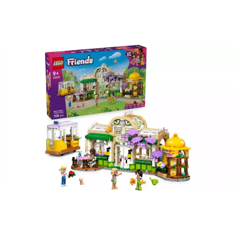 Construtor LEGO Friends Plant Cafe & Flower Shop (42671)