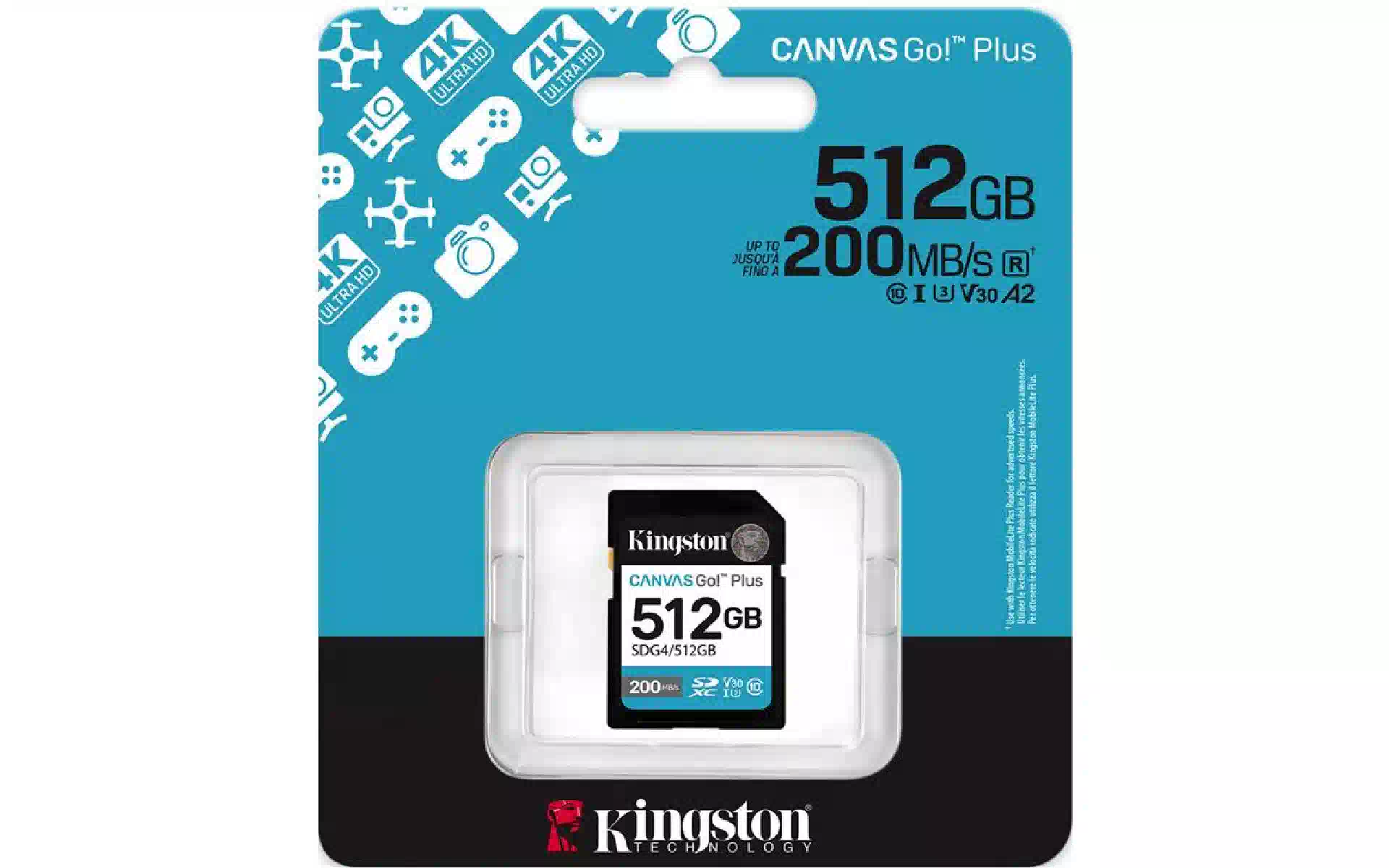 Speicherkarte Kingston (SDG4/512GB) Speicherkarte Kingston (SDG4/512GB)