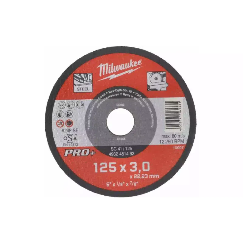 Диск отрезной Milwaukee (4932451492)