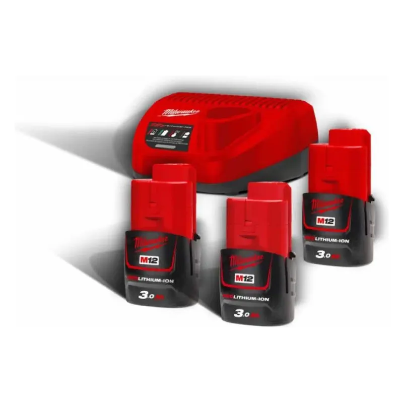 Battery + charger Milwaukee Redlithium (4933459207)