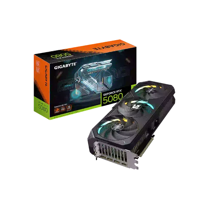 Видеокарта Gigabyte GeForce RTX 5080 (GV-N5080 GAMING OC-16GD)