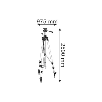 Tripé para nível Bosch (0.601.096.A00)