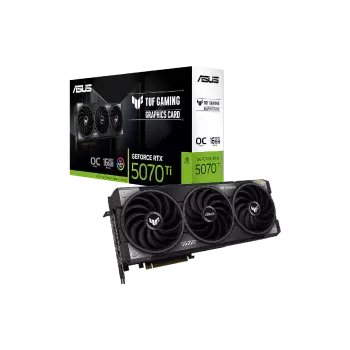Tarjeta de video Asus GeForce RTX 5070Ti (TUF RTX5070TI 016G GAMING)