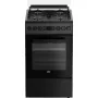 Плита комбінована Beko (FSM52334DAO), 60 л, чувун, Black