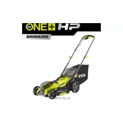 Газонокосарка Ryobi ONE+ RY18LMX33A-0 (5133006286), акумуляторна, 30 л, 33 см Газонокосарка Ryobi ONE+ RY18LMX33A-0 (5133006286), акумуляторна, 30 л, 33 см