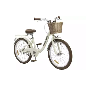 Bicicleta para niños Miqilong LS, Beige (RBB-LS20-BEIGE)