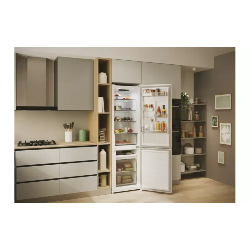 Холодильник Candy (CNCQ2T518EW), 197/82 л, White