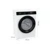 Стирально-сушильная машина Gorenje, фронтальная (WD2PA854ADW)