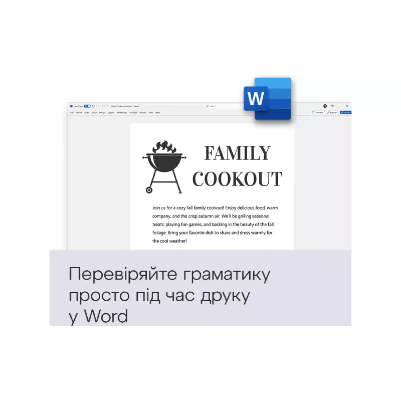 Szoftver Microsoft Office Home 2024 Ukr (EP2-06880)
