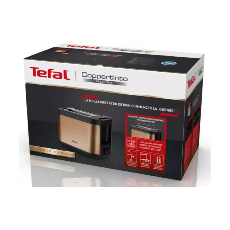 Opekač kruha Tefal , Bronze (TT430G10)