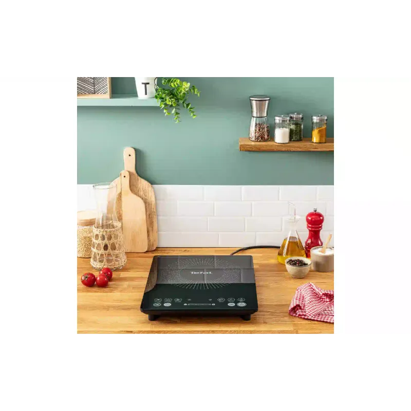 Индукционна електрическа печка Tefal, Black (IH2108E1)