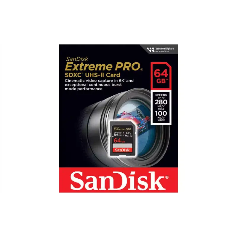 Карта памяти Sandisk 64Gb (SDSDXEP-064G-GN4IN)