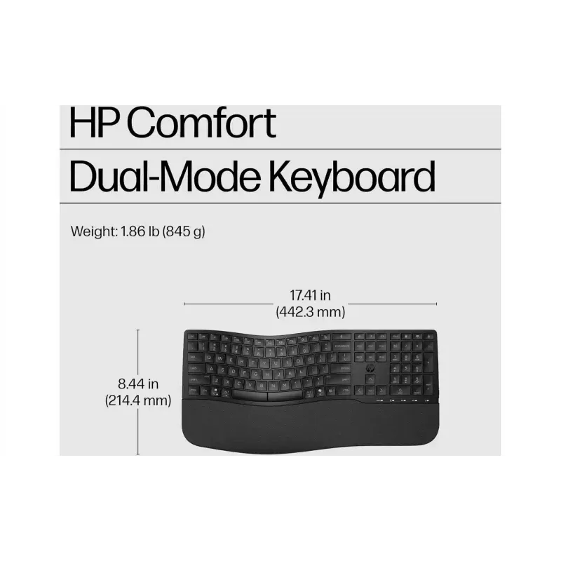 Teclado HP, Black (8T6L8AA)