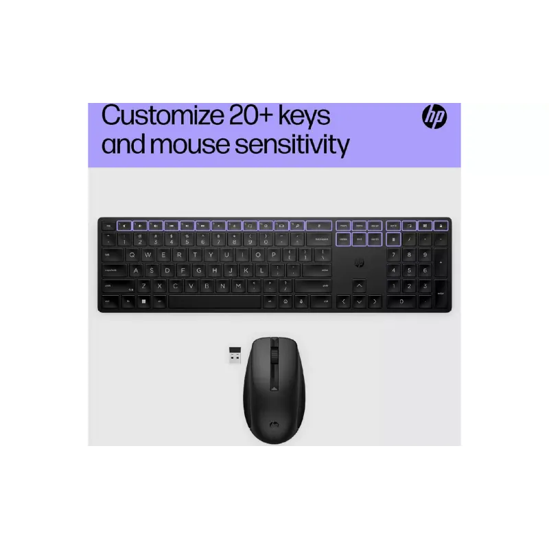Клавіатура + Миша HP  Black (4R013AA)