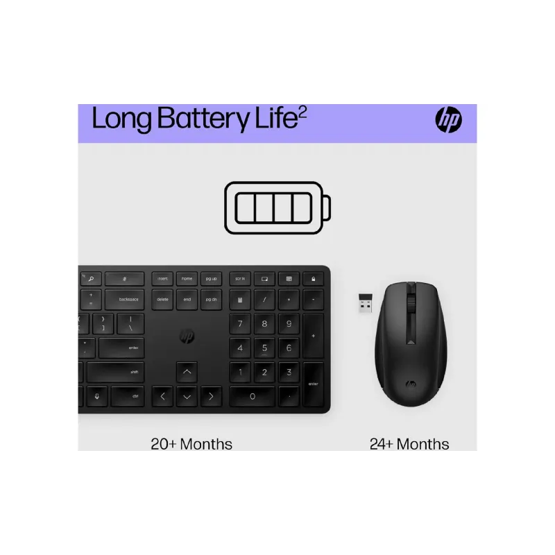 Клавіатура + Миша HP  Black (4R013AA)