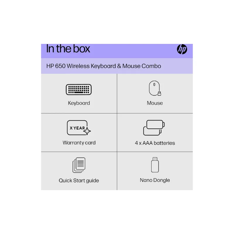 Клавіатура + Миша HP  Black (4R013AA)