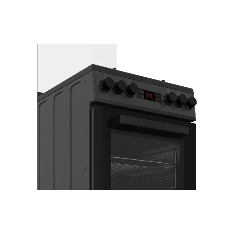 Estufa combinada Beko, Black (FSM52334DAO)