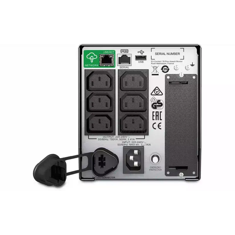 Fonte de alimentação ininterrupta APC Smart-UPS (SMT750IC)