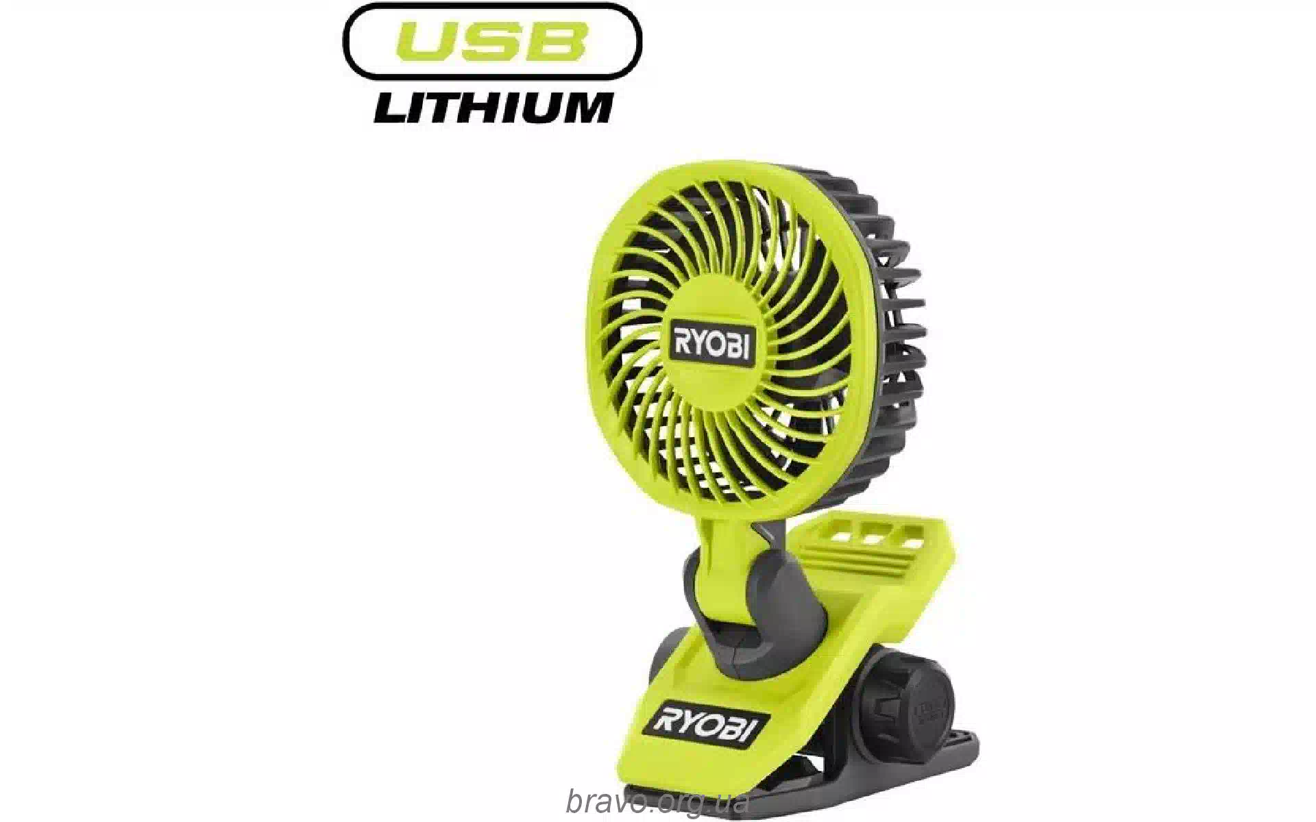 Вентилятор Ryobi USB Lithium RCF4-0 (5133006130) Вентилятор Ryobi USB Lithium RCF4-0 (5133006130)