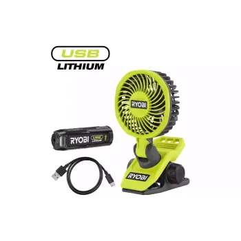 Вентилятор Ryobi USB Lithium RCF4-120G (5133006143)