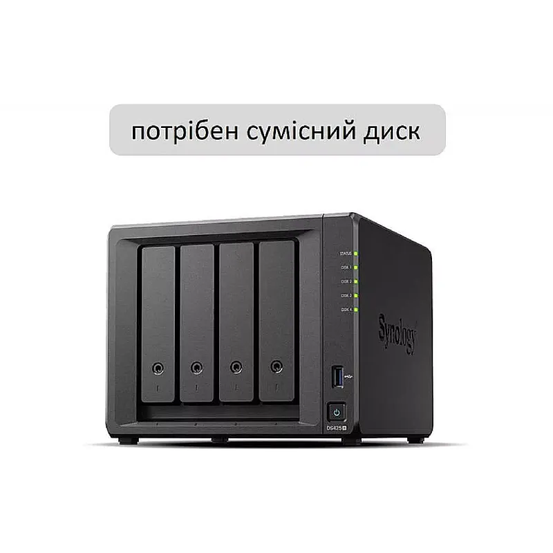 Мрежово съхранение Synology (DS425+)
