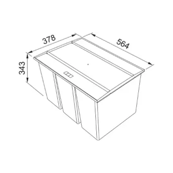 Sortirka smeti Franke (121.0494.192)