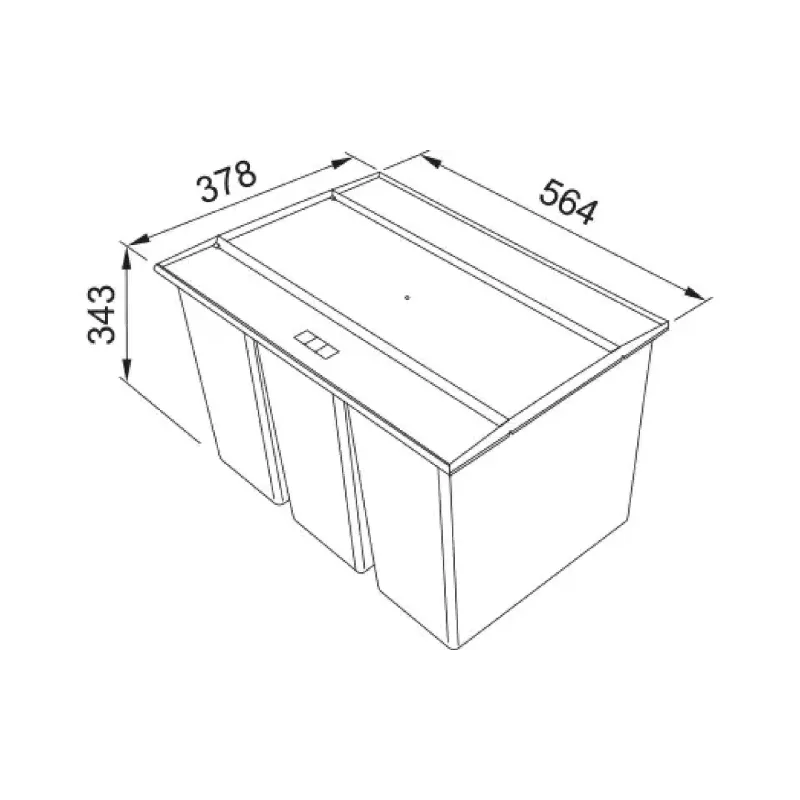 Szemétválogató Franke (121.0494.192)