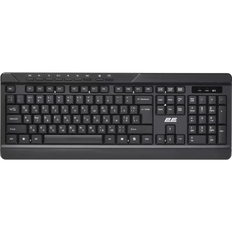 لوحة المفاتيح + الماوس 2E, Black (2E-MK410MWB)