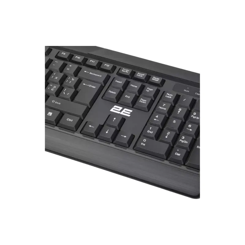 لوحة المفاتيح + الماوس 2E, Black (2E-MK410MWB)