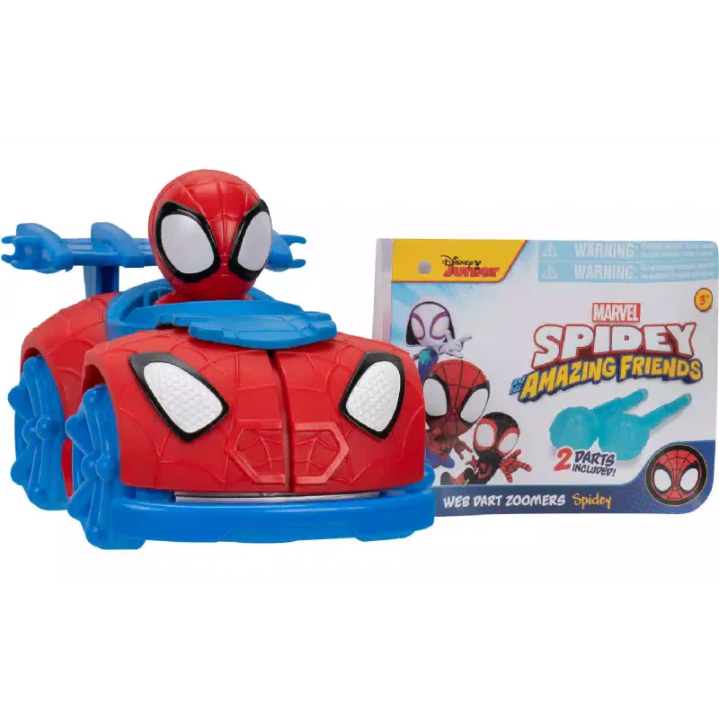 Máquina Spidey Little Vehicle Web Dart Zoomers Spidey (SNF0288)