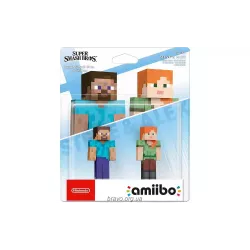 تمثال صغير Nintendo Amiibo Minecraft Steve and Alex (045496381059) تمثال صغير Nintendo Amiibo Minecraft Steve and Alex (045496381059)