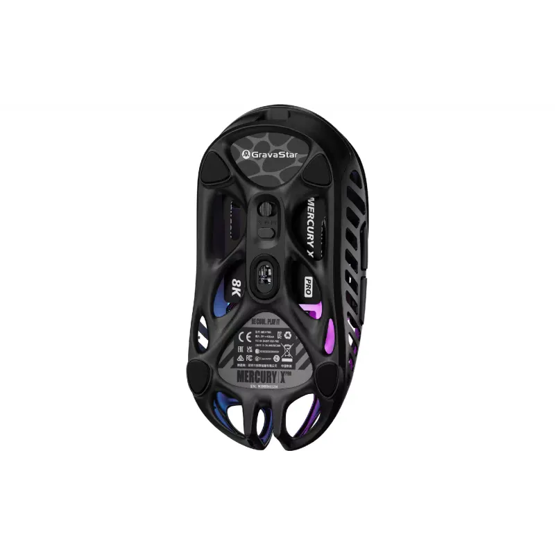 Ποντίκι GravaStar Mercury X, Black (GSXPRO_BLK)