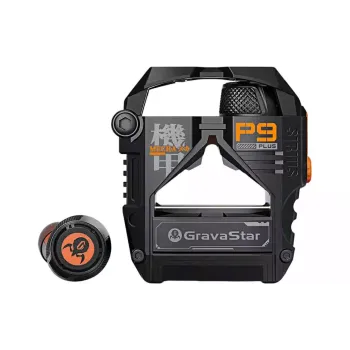 Kopfhörer GravaStar, Black (GSP9PLUS_BLK)