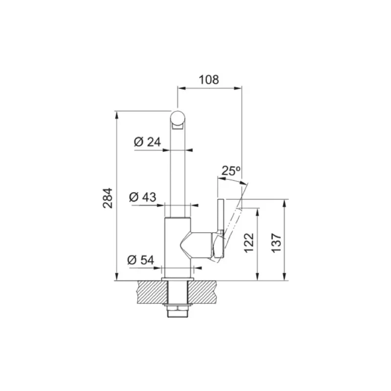 صنبور المطبخ Franke (115.0728.480)