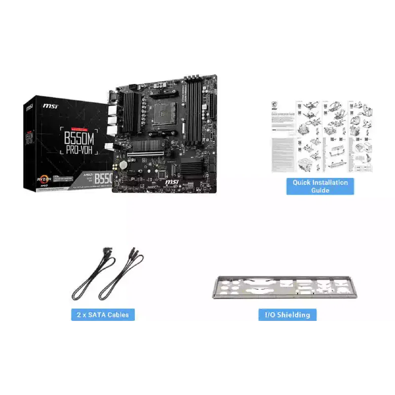 Placa-mãe MSI Pro B550M Pro B550M (911-7C95-084)