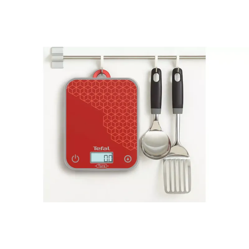 Balanças de cozinha Tefal Optiss, Red (BC50D7V0)