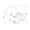 صنبور المطبخ Franke (115.0626.019)