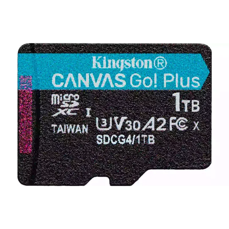 بطاقة الذاكرة Kingston Canvas Go Plus G4 (SDCG4/1TBSP)