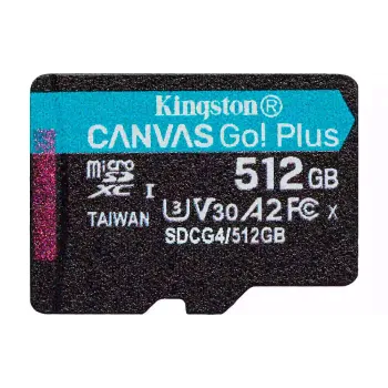 بطاقة الذاكرة Kingston (SDCG4/512GBSP)