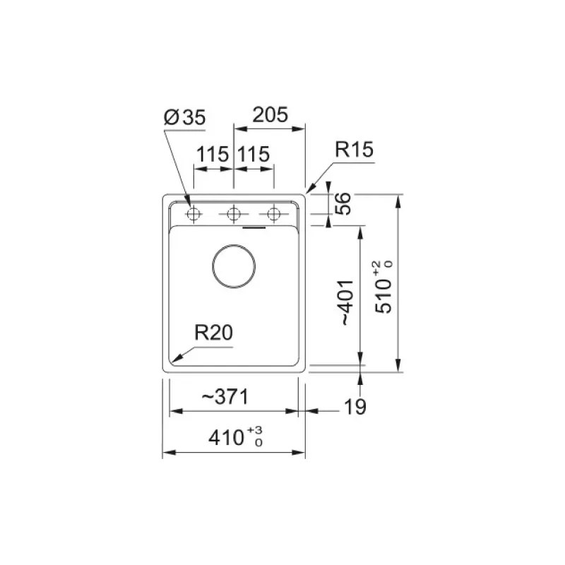 Küchenspüle Franke (114.0668.862)