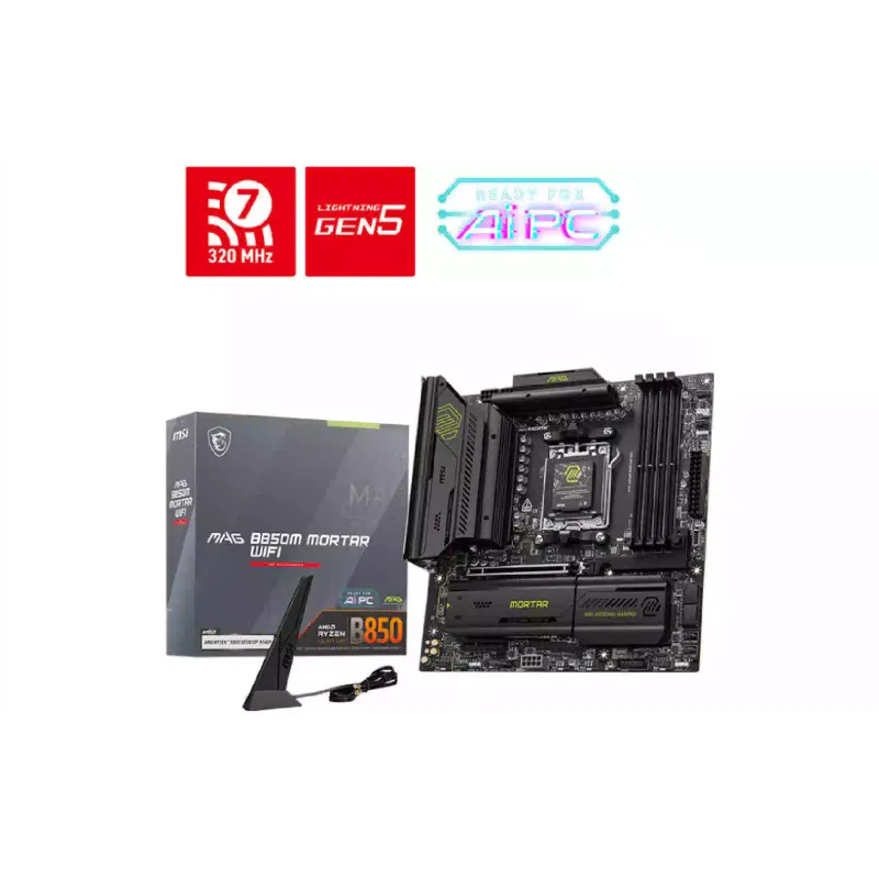 اللوحة الأم MSI Mag B850M B850M (911-7E61-001)