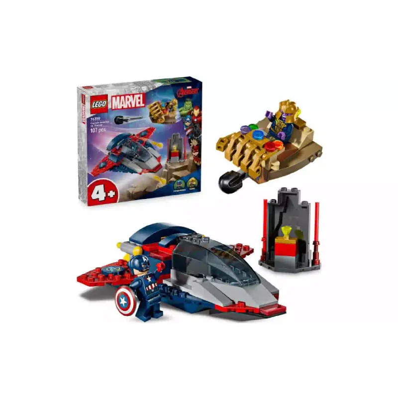 Конструктор LEGO Super Heroes Marvel Avengers Captain America vs. Thanos (76319)