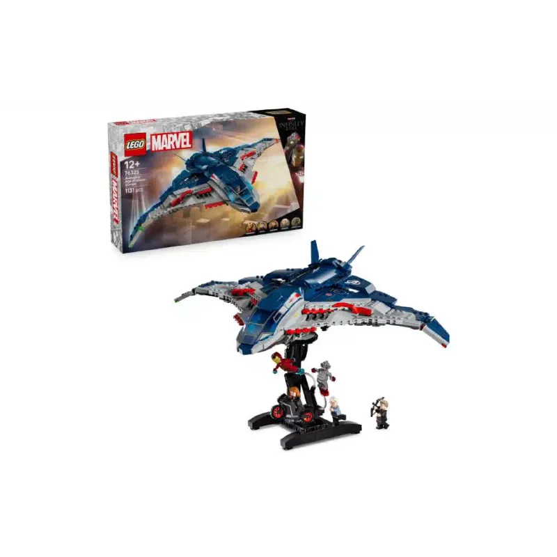 Κατασκευαστής LEGO Super Heroes Marvel Avengers Age of Ultron Quinjet (76325)
