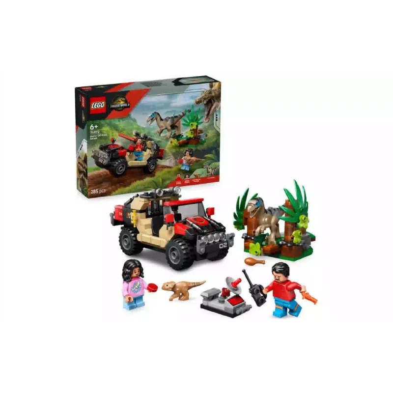 Κατασκευαστής LEGO Jurassic World Raptor Off-Road Escape (76972)