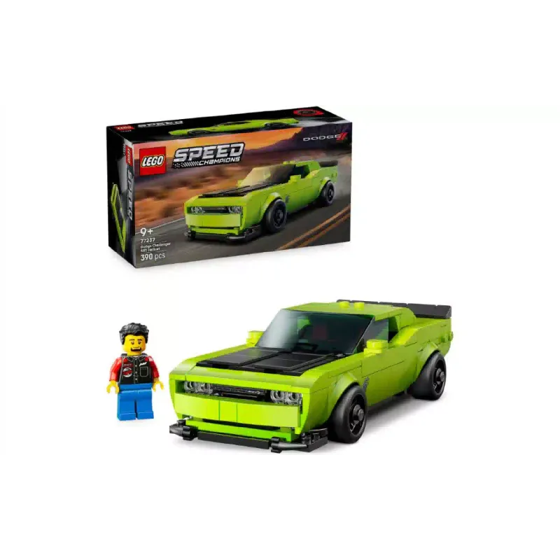 Konstruktőr LEGO Speed Champions Dodge Challenger SRT Hellcat Sports Car (77237)