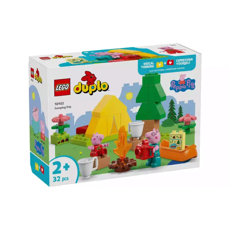 Κατασκευαστής LEGO Duplo Peppa Pig Camping Trip (10452-)