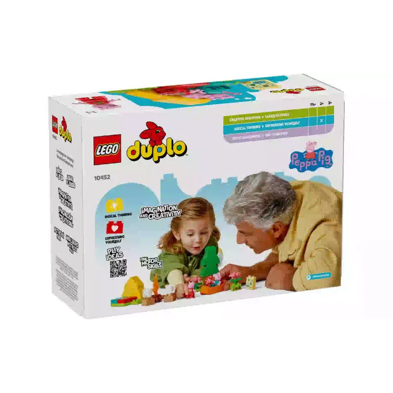 Κατασκευαστής LEGO Duplo Peppa Pig Camping Trip (10452-)